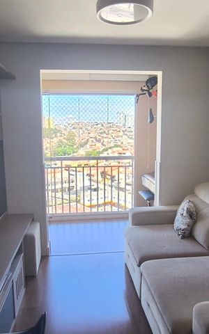 Apartamento à venda com 57m², 2 quartos e 2 vagas Apartamento à venda com 57m², 2 quartos e 2 vagasSala