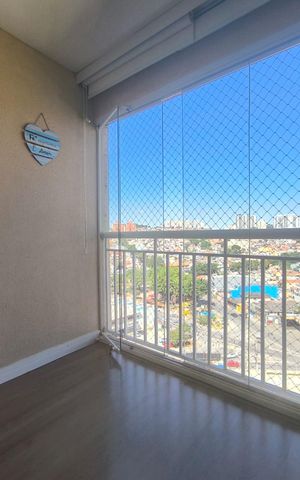 Apartamento à venda com 57m², 2 quartos e 2 vagas Apartamento à venda com 57m², 2 quartos e 2 vagasVaranda