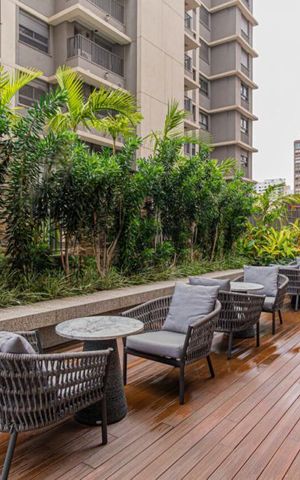 Apartamento à venda com 27m², 1 quarto e 1 vaga
