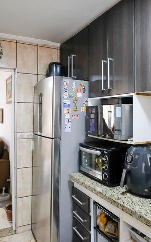 Apartamento à venda com 56m², 2 quartos e 1 vagaCozinha