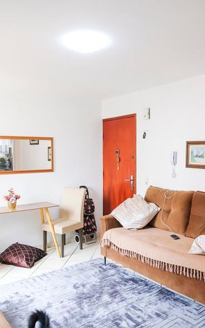 Apartamento à venda com 56m², 2 quartos e 1 vagaSala