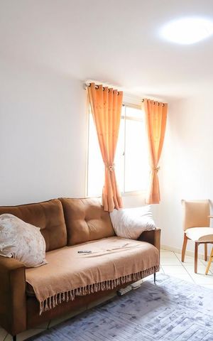 Apartamento à venda com 56m², 2 quartos e 1 vagaSala