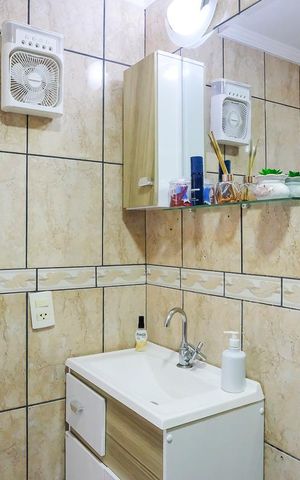 Apartamento à venda com 56m², 2 quartos e 1 vagaBanheiro