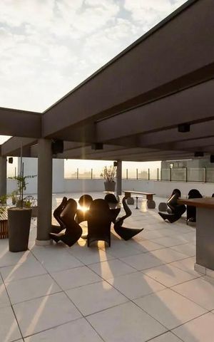 Studio à venda com 38m², 1 quarto e 1 vaga Studio à venda com 38m², 1 quarto e 1 vagaChurrasqueira