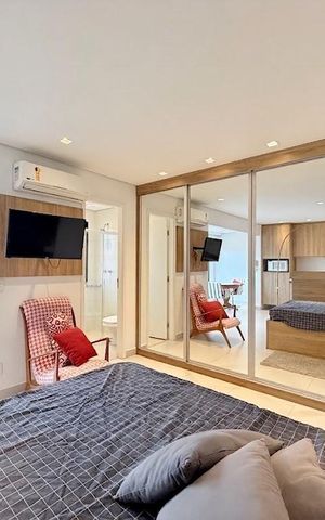 Studio à venda com 38m², 1 quarto e 1 vaga Studio à venda com 38m², 1 quarto e 1 vagaQuarto
