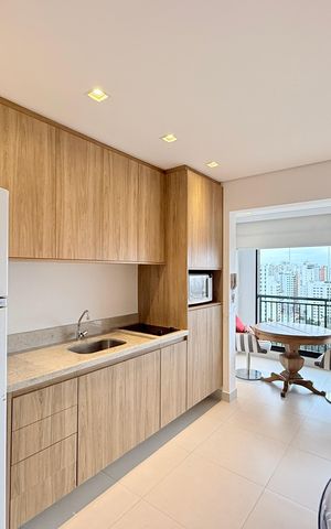 Studio à venda com 38m², 1 quarto e 1 vaga Studio à venda com 38m², 1 quarto e 1 vagaCozinha