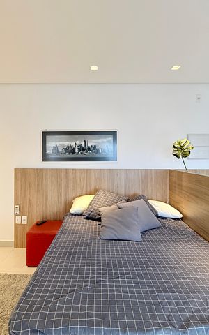 Studio à venda com 38m², 1 quarto e 1 vaga Studio à venda com 38m², 1 quarto e 1 vagaQuarto