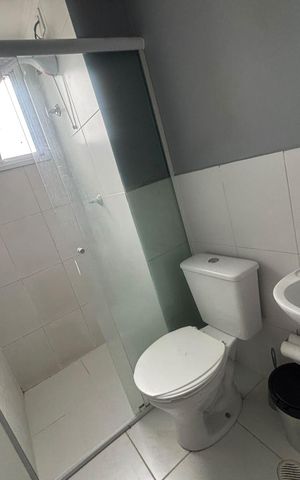 Apartamento para alugar com 47m², 2 quartos e 1 vaga Apartamento para alugar com 47m², 2 quartos e 1 vagaBanheiro