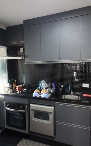 Apartamento à venda com 53m², 2 quartos e 1 vagaCozinha e Área de Serviço