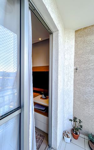 Apartamento à venda com 63m², 3 quartos e 1 vagaVaranda