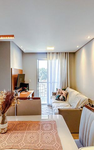 Apartamento à venda com 63m², 3 quartos e 1 vagaSala