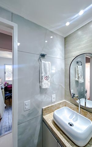 Apartamento à venda com 63m², 3 quartos e 1 vagaBanheiro