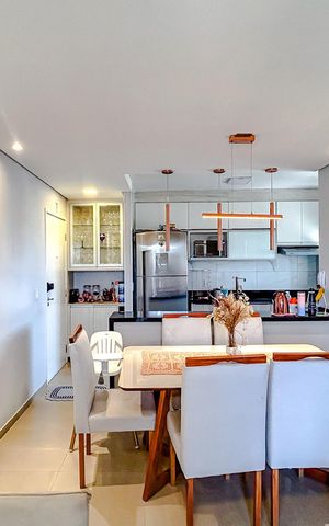 Apartamento à venda com 63m², 3 quartos e 1 vagaSala