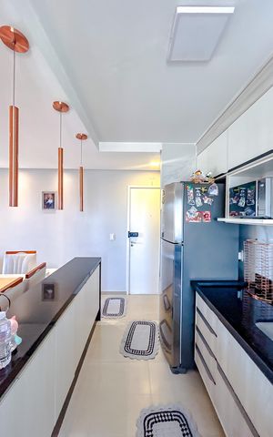 Apartamento à venda com 63m², 3 quartos e 1 vagaCozinha