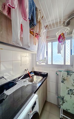 Apartamento à venda com 63m², 3 quartos e 1 vagaÁrea de Serviço