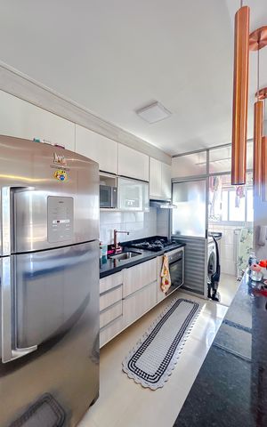 Apartamento à venda com 63m², 3 quartos e 1 vagaCozinha