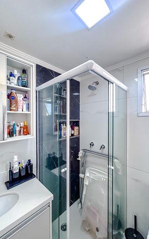 Apartamento à venda com 63m², 3 quartos e 1 vagaBanheiro da Suíte