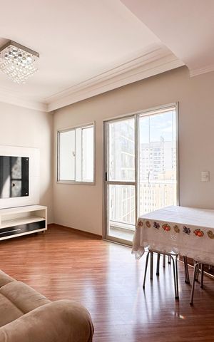 Apartamento para alugar com 68m², 3 quartos e 1 vaga Apartamento para alugar com 68m², 3 quartos e 1 vagaSala