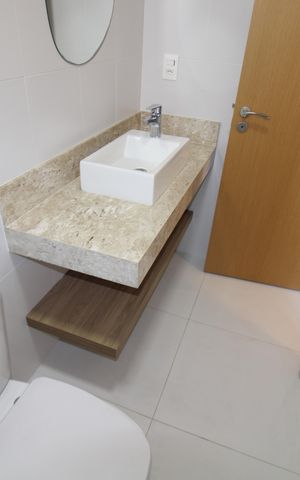 Apartamento à venda com 67m², 2 quartos e 1 vagaBanheiro social