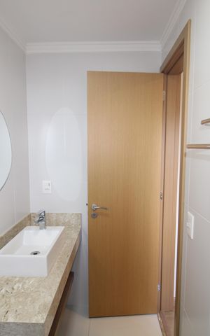 Apartamento à venda com 67m², 2 quartos e 1 vagaBanheiro social