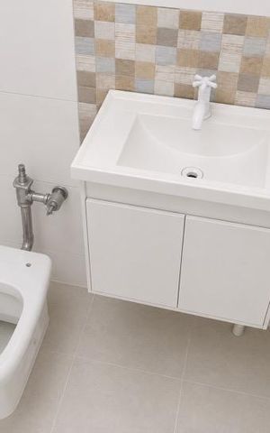 Apartamento para alugar com 44m², 1 quarto e sem vaga Apartamento para alugar com 44m², 1 quarto e sem vagaBanheiro