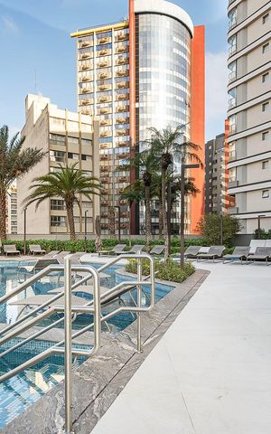 Apartamento para alugar com 45m², 1 quarto e 1 vagaPiscina