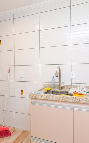Apartamento para alugar com 48m², 2 quartos e 1 vagaCozinha e Área de Serviço