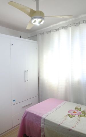 Apartamento à venda com 50m², 2 quartos e 1 vagaQuarto 1