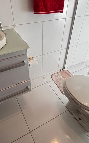 Casa à venda com 257m², 3 quartos e 4 vagasBanheiro da Suíte