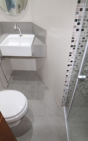 Apartamento à venda com 80m², 3 quartos e 2 vagasBanheiro