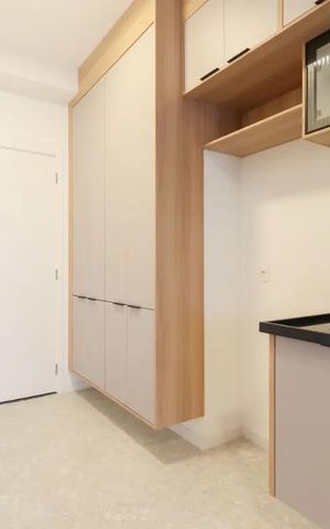 Apartamento à venda com 28m², 1 quarto e sem vaga