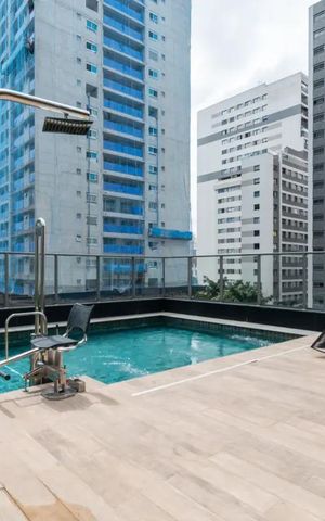 Apartamento à venda com 28m², 1 quarto e sem vaga