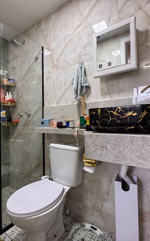 Apartamento para alugar com 60m², 2 quartos e 1 vaga Apartamento para alugar com 60m², 2 quartos e 1 vagaSuíte - Banheiro
