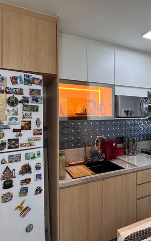 Apartamento para alugar com 60m², 2 quartos e 1 vaga Apartamento para alugar com 60m², 2 quartos e 1 vagaCozinha e Área de Serviço