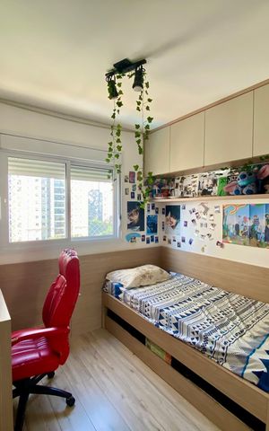 Apartamento à venda com 155m², 3 quartos e 3 vagas Apartamento à venda com 155m², 3 quartos e 3 vagasQuarto 1