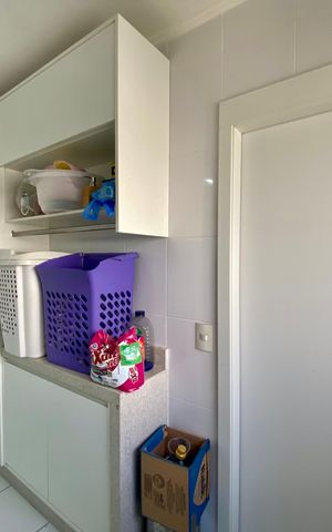Apartamento à venda com 155m², 3 quartos e 3 vagas Apartamento à venda com 155m², 3 quartos e 3 vagasÁrea de Serviço