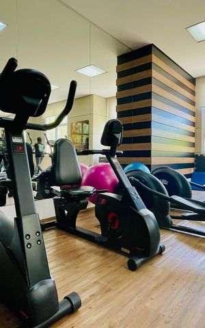 Apartamento à venda com 155m², 3 quartos e 3 vagas Apartamento à venda com 155m², 3 quartos e 3 vagasAcademia