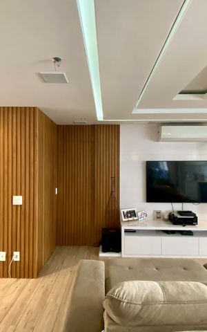 Apartamento à venda com 155m², 3 quartos e 3 vagas Apartamento à venda com 155m², 3 quartos e 3 vagasSala
