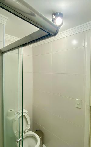 Apartamento à venda com 155m², 3 quartos e 3 vagas Apartamento à venda com 155m², 3 quartos e 3 vagasBanheiro 1