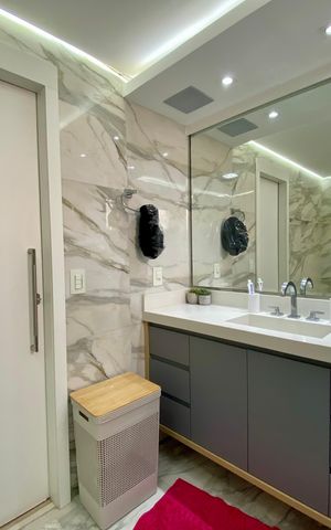 Apartamento à venda com 155m², 3 quartos e 3 vagas Apartamento à venda com 155m², 3 quartos e 3 vagasBanheiro do Quarto 3