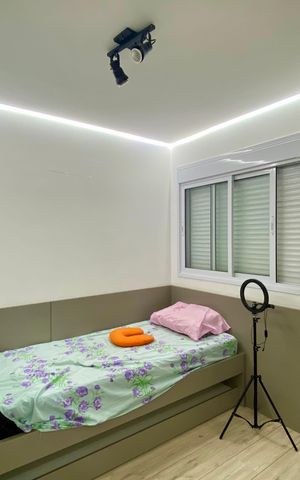 Apartamento à venda com 155m², 3 quartos e 3 vagas Apartamento à venda com 155m², 3 quartos e 3 vagasQuarto 3