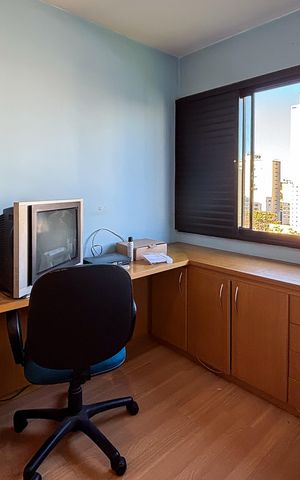 Apartamento à venda com 111m², 3 quartos e 2 vagasQuarto 3
