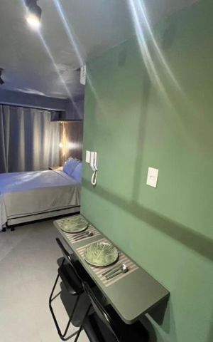 Apartamento para alugar com 35m², 1 quarto e 1 vaga