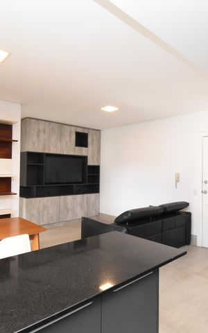 Apartamento à venda com 61m², 1 quarto e 1 vagaSala
