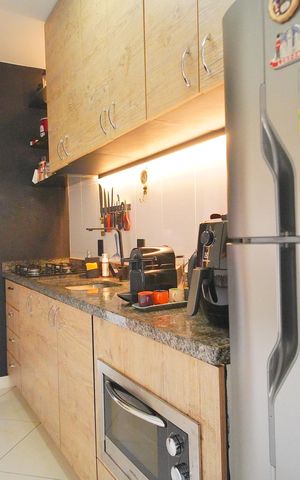 Apartamento para alugar com 62m², 2 quartos e 1 vagaCozinha