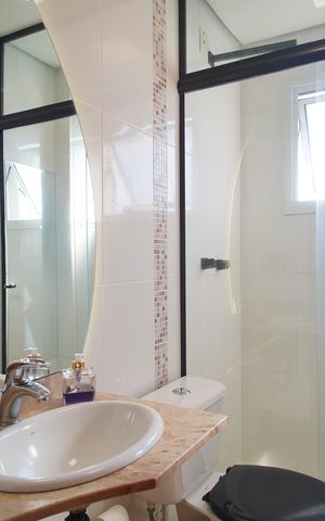Apartamento para alugar com 62m², 2 quartos e 1 vagaBanheiro