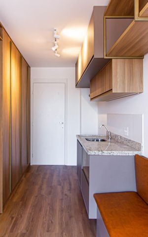 Studio à venda com 25m², 1 quarto e sem vaga Studio à venda com 25m², 1 quarto e sem vagaCozinha
