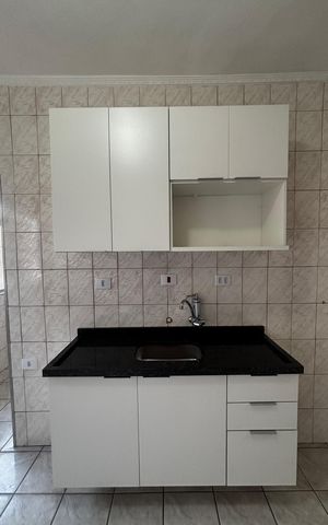 Apartamento à venda com 55m², 1 quarto e sem vaga Apartamento à venda com 55m², 1 quarto e sem vagaCozinha