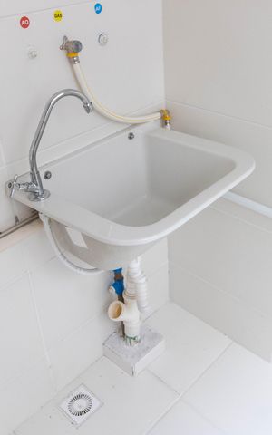 Apartamento para alugar com 45m², 2 quartos e sem vaga Apartamento para alugar com 45m², 2 quartos e sem vagaCozinha e Área de Serviço
