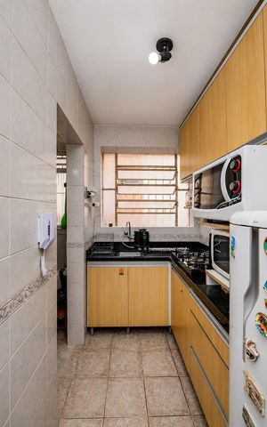 Apartamento à venda com 37m², 1 quarto e 1 vaga Apartamento à venda com 37m², 1 quarto e 1 vagaCozinha